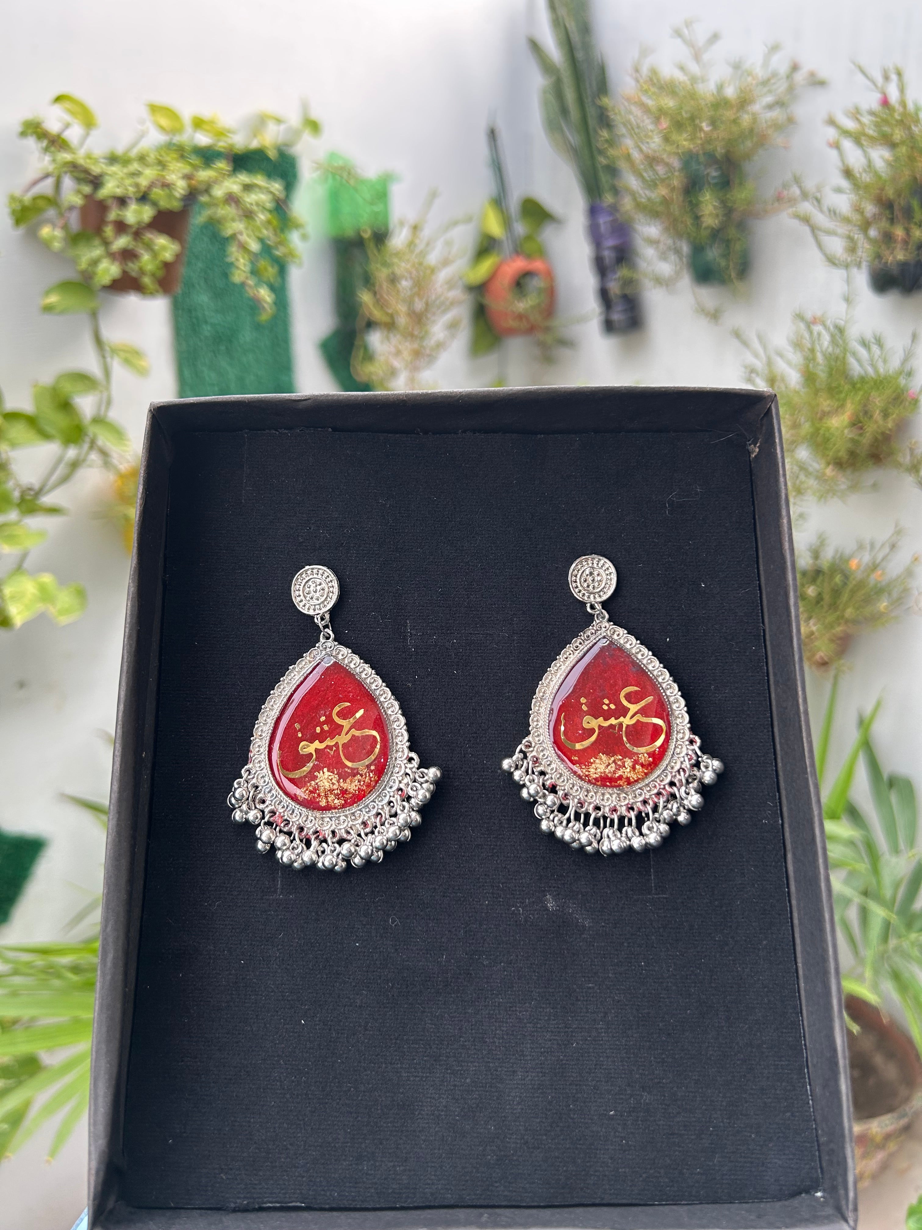 Jhumka Style Earrings – Ishq Design