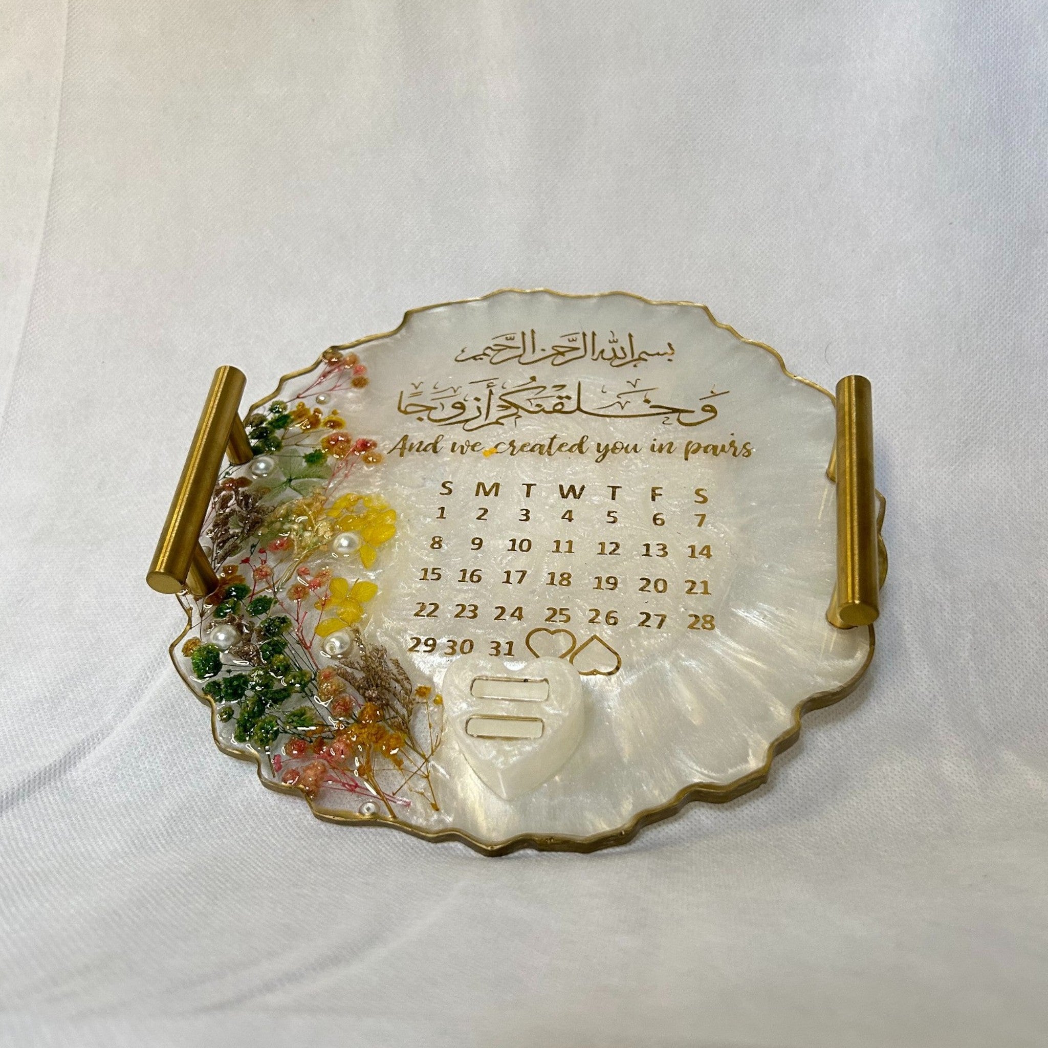 handmade personalized resin plaque | Resin Nikah tray | wedding Plaque | customizable Resin plaque | memorial plaque