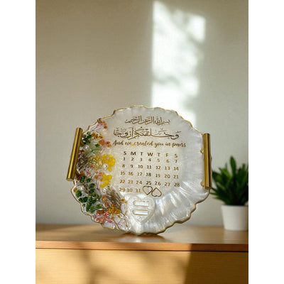Personalized Resin Plaque | Nikah Tray | Wedding | Customizable | Memorial